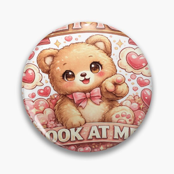 Item preview, Cute teddy bear with hearts design designed and sold by urbanshop7.