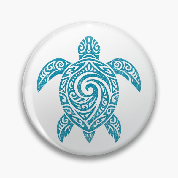 Item preview, Polynesian Tribal Turtle – Ocean Wave designed and sold by OTSC.