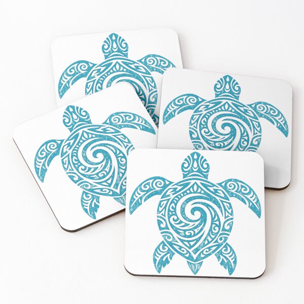 Item preview, Polynesian Tribal Turtle – Ocean Wave designed and sold by OTSC.