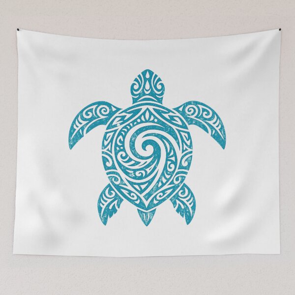 Item preview, Polynesian Tribal Turtle – Ocean Wave designed and sold by OTSC.