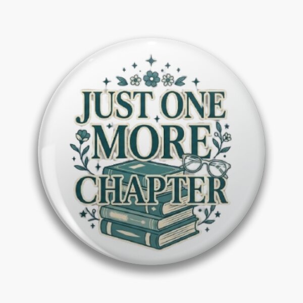 Item preview, Just One More Chapter Book Lover T-Shirt | Cozy Reading Typography | Bibliophile Graphic Tee designed and sold by Faisal  Shah.
