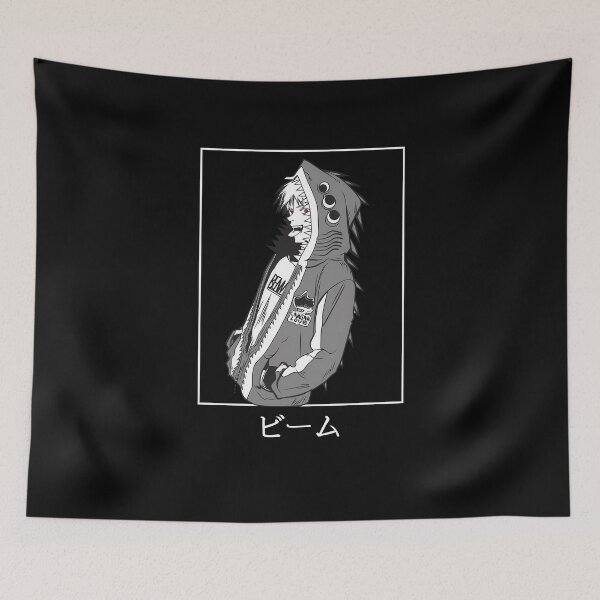 Item preview, Fearless Chainsaw Devil Hunter Anime Design designed and sold by CrispyToast-YT.