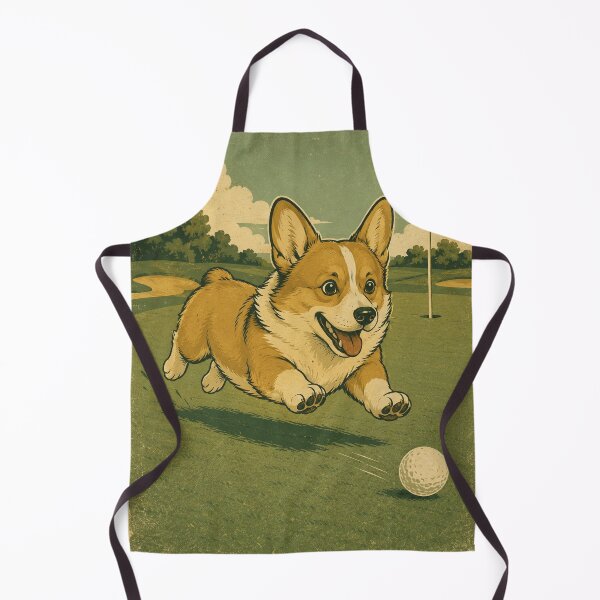Item preview, Corgi on the Golf Course designed and sold by A Light Worker.