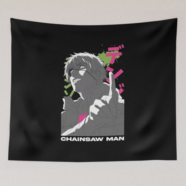 Item preview, Fearless Chainsaw Devil Hunter Anime Design designed and sold by CrispyToast-YT.