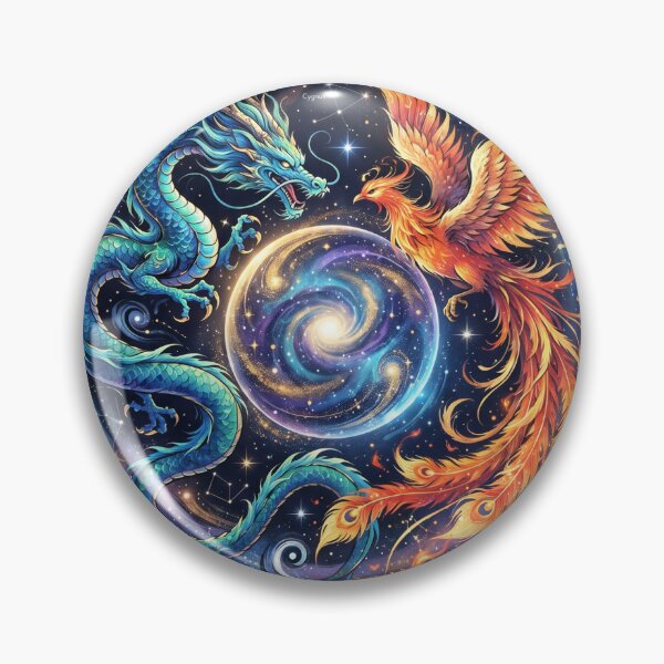 Item preview, Celestial Dragon and Phoenix Harmony designed and sold by Rahat3344.