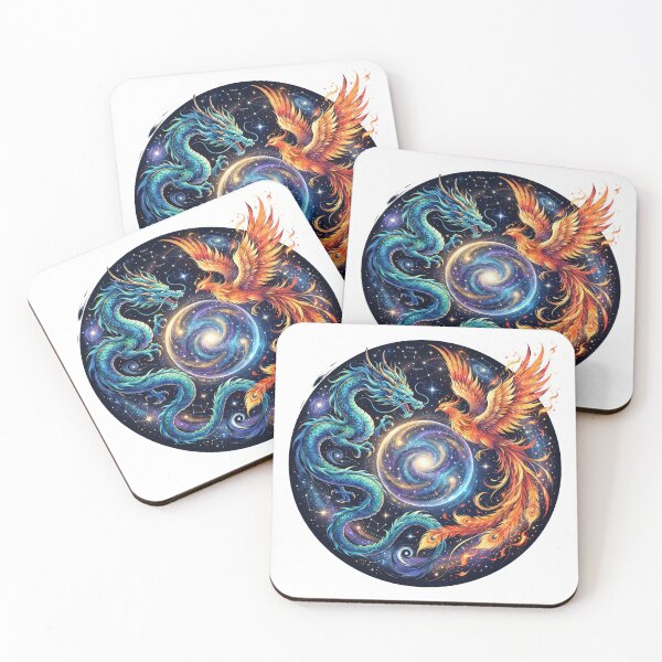 Item preview, Celestial Dragon and Phoenix Harmony designed and sold by Rahat3344.
