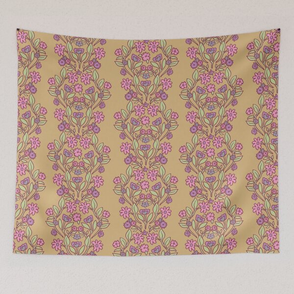 Item preview, Floral Folkway - Golden  designed and sold by Tess Arden.