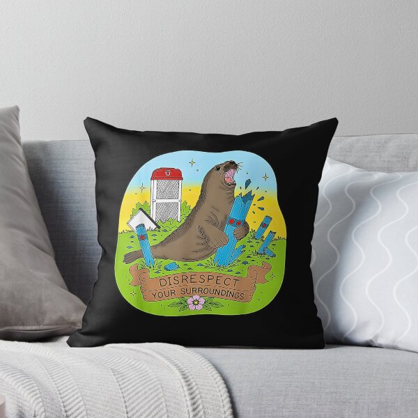 Item preview, Neil the Seal Disrespect Your Surroundings Funny Meme designed and sold by Rahamkshop.