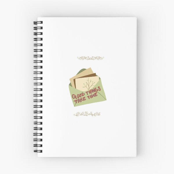 Item preview, Good Things Take Time: Inspirational Letter Design designed and sold by HandmadebyNina.