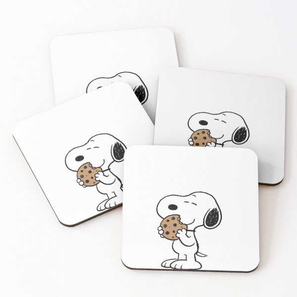 Item preview, Snoopy eating a chocolate chip cookie designed and sold by Roniya George.