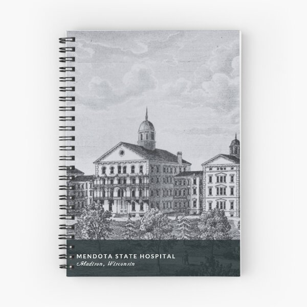Item preview, Mendota State Hospital Classic Poster Style designed and sold by GhostlyWorld.