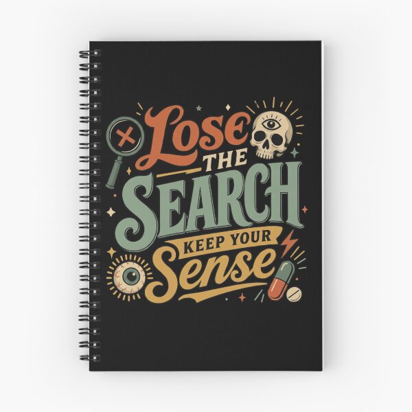 Item preview, Lose the Search, Keep Your Sense | Funny Stoner Dark Humor Retro Design designed and sold by HumorMeMaybe.