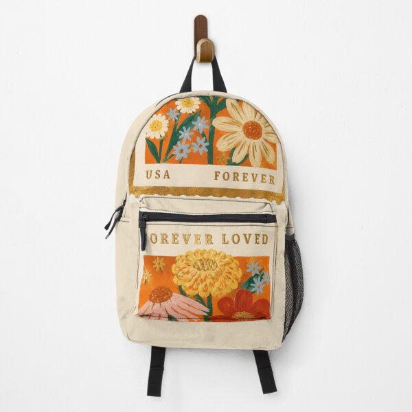 Item preview, Forever Loved Floral Stamp Embroidered designed and sold by Chicken Dinner Studio.