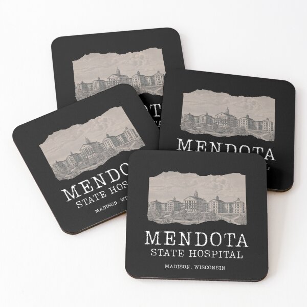 Item preview, Mendota State Hospital (Madison, Wisconsin) Hero Graphic designed and sold by GhostlyWorld.
