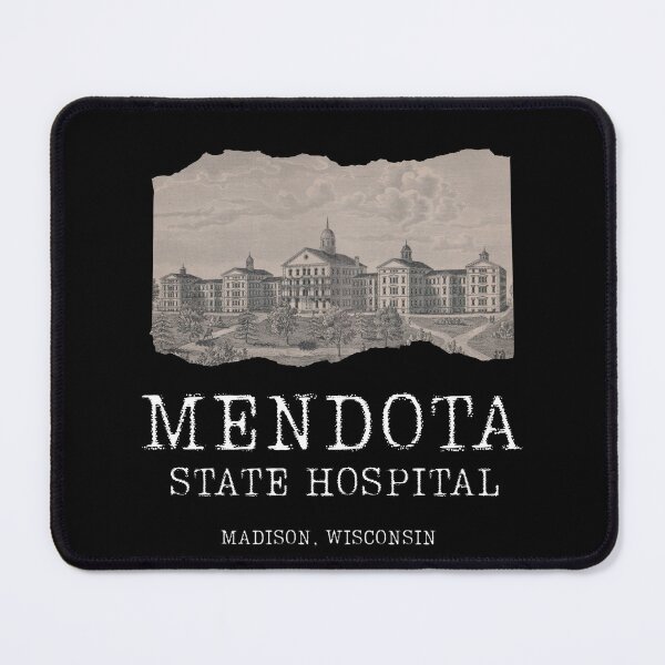 Item preview, Mendota State Hospital (Madison, Wisconsin) Hero Graphic designed and sold by GhostlyWorld.