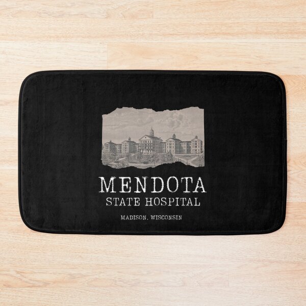 Item preview, Mendota State Hospital (Madison, Wisconsin) Hero Graphic designed and sold by GhostlyWorld.