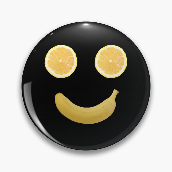 Item preview, Funny banana lemons smile food  designed and sold by Serce w tej sztuce.