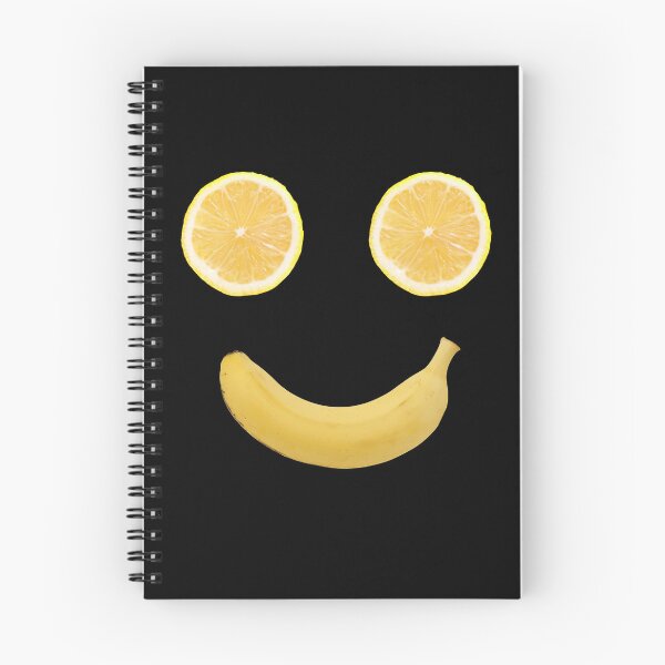 Item preview, Funny banana lemons smile food  designed and sold by Serce w tej sztuce.
