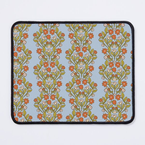 Item preview, Floral Folkway - Orange designed and sold by Tess Arden.