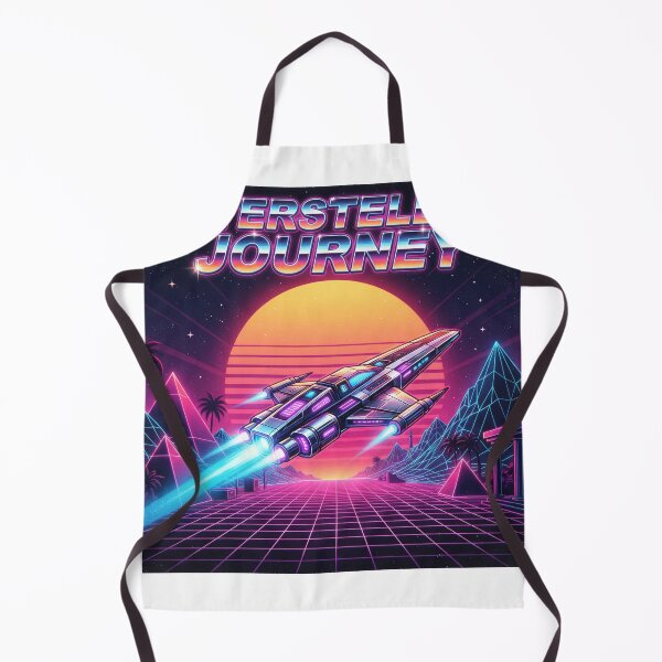 Item preview, Interstellar Journey Neon Space Cruiser designed and sold by Rahat3344.