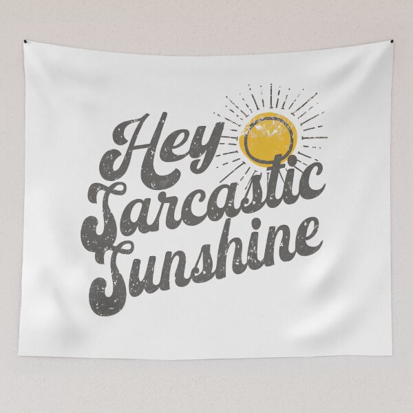 Item preview, Retro Sarcastic Sunshine Vintage Humor Design designed and sold by tarzbol.