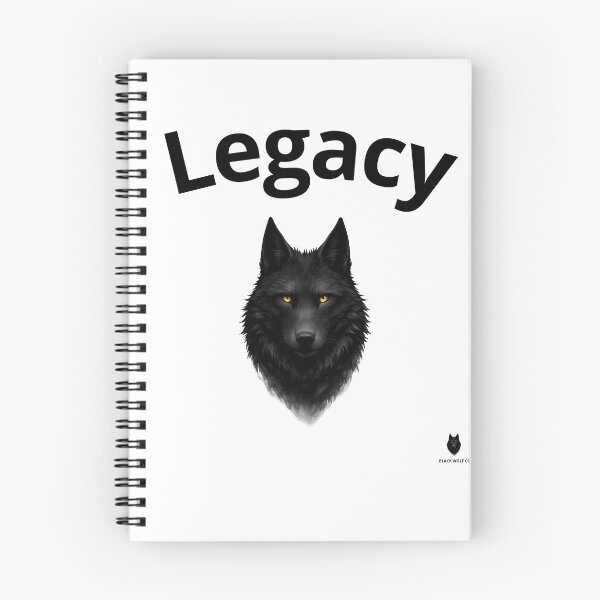 Item preview, Build a Legacy, Not Excuses | Black Wolf Code designed and sold by Bwolf1956.