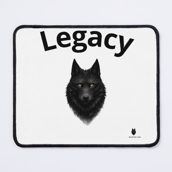 Item preview, Build a Legacy, Not Excuses | Black Wolf Code designed and sold by Bwolf1956.