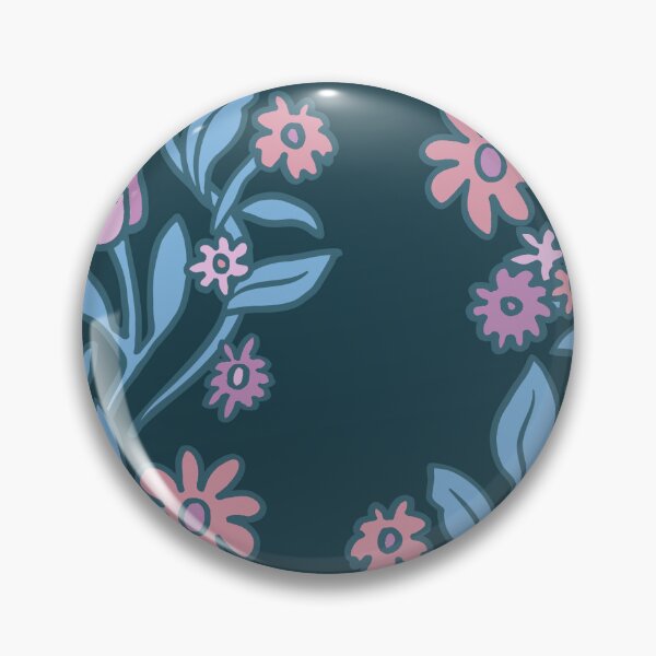 Item preview, Floral Folkway - Teal designed and sold by Tess Arden.