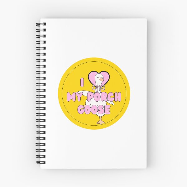 Item preview, I heart my porch goose pink/yellow designed and sold by julianna222.