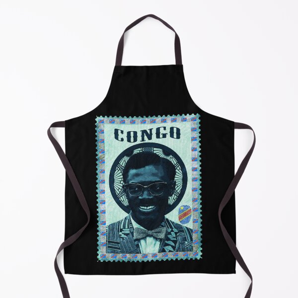Item preview, Patrice Lumumba Congo Vintage Postage stamp - DRC Congo flag | Pan African revolutionary designed and sold by Youngkev-arts.