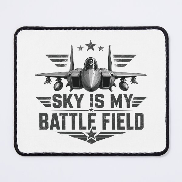 Item preview, Twin-Engine Fighter Jet _ Sky Is My Battlefield designed and sold by Combat Skies.