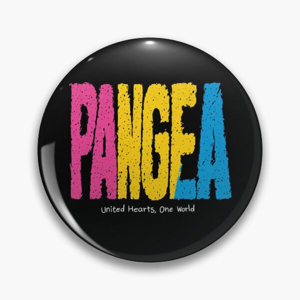 Item preview, Pangea Pride - United Hearts, One World - Pansexual Aesthetic designed and sold by thepixelcloset.