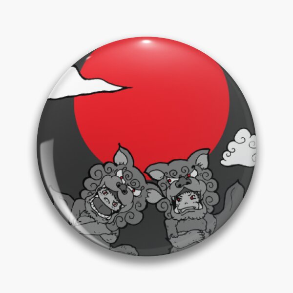 Item preview, Komainu Cyberpunk Sunset Illustration designed and sold by ArtVibeArty.