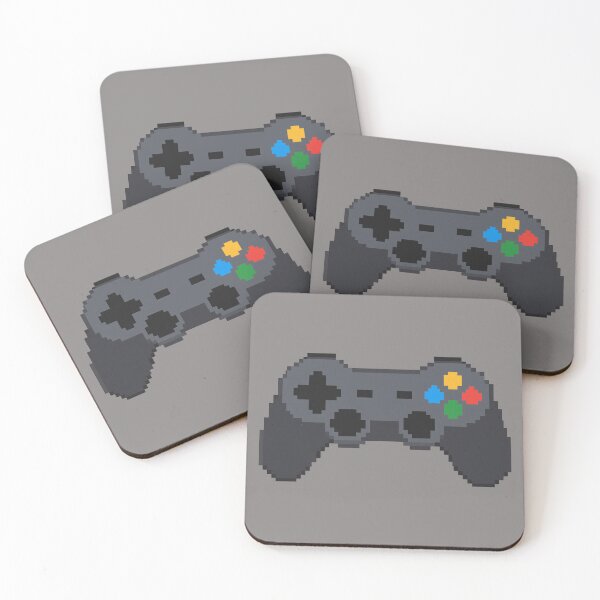 Aperçu de l'œuvre Manette de jeu Pixel créée et vendue par tamsclub.