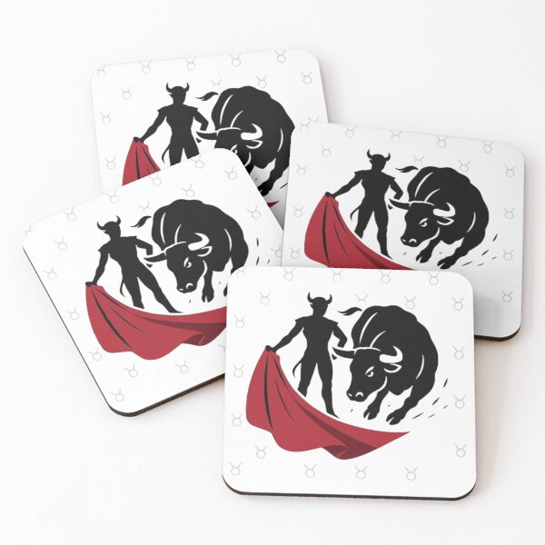 Item preview, Taurus Zodiac Stickman Bull Matador designed and sold by Interactive-Art.