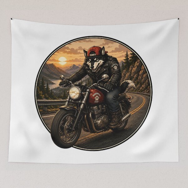 Item preview, Wolf Motorcycle designed and sold by Mangurrian Shop.