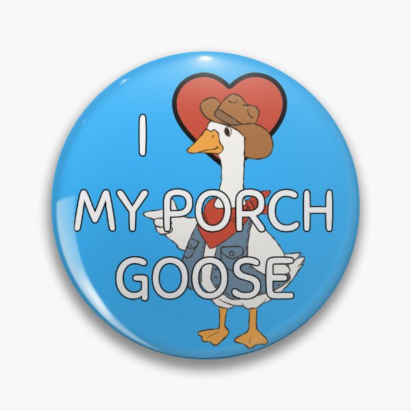 Item preview, I heart my porch goose cowboy designed and sold by julianna222.