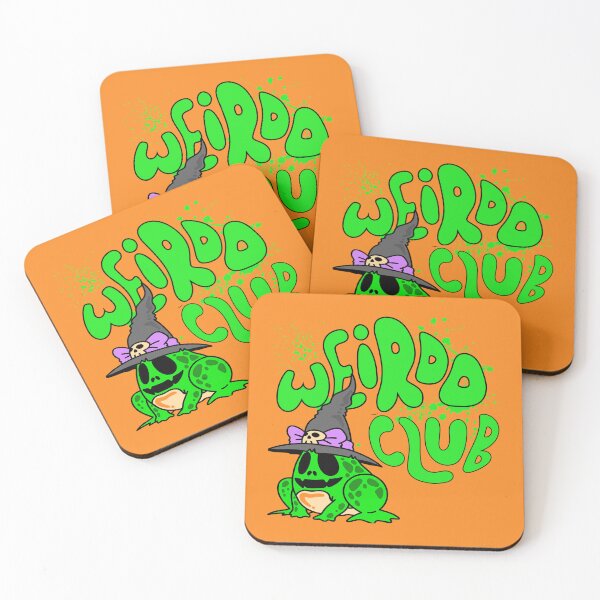 Item preview, Weirdo Club, creepy Halloween toad designed and sold by BritishDelights.