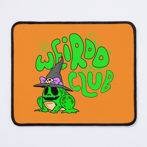 Item preview, Weirdo Club, creepy Halloween toad designed and sold by BritishDelights.