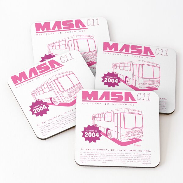 Item preview, MASA C11 magenta bus designed and sold by ProtonbusMX.