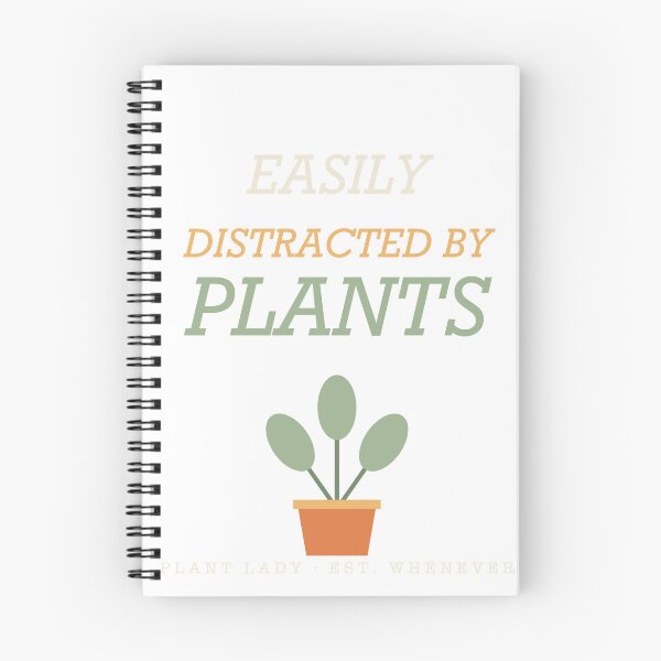 Item preview, Easily Distracted By Plants - Funny Plant Lady designed and sold by Spraxl.