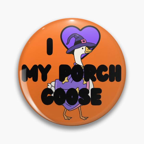 Item preview, I heart my porch goose halloween designed and sold by julianna222.
