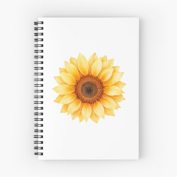 Item preview, Watercolor Sunflower Flower Botanical Illustration | Summer Floral Art designed and sold by Ethereal-Rain.
