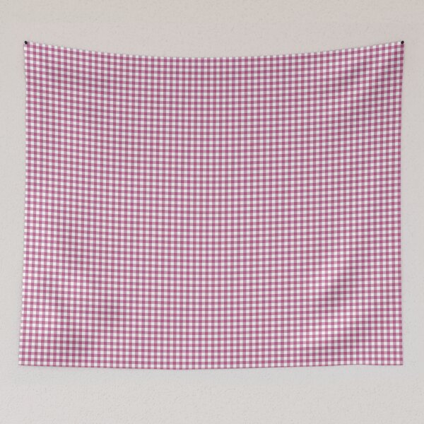 Item preview, Magenta and White Gingham Pattern | Bold Magenta Checkered Print | Vibrant Pink Gingham | Modern Magenta Plaid Design | Minimalist Pink Magenta Plaid designed and sold by VivaFy.