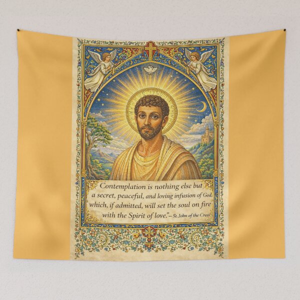 Item preview, Wisdom of Saint John of the Cross (Spain 16th century Mystic) designed and sold by www.elyunqueprints.store.