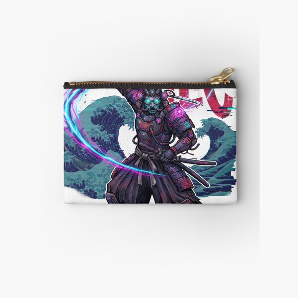 Item preview, Cyberpunk Samurai Neon Wave Warrior designed and sold by Rahat3344.