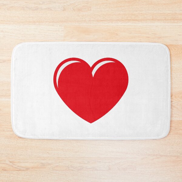 Item preview, Heart Icon (Hearty / Love / Symbol / Red White) designed and sold by MrFaulbaum.