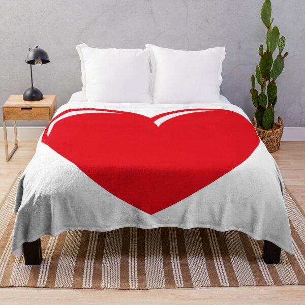 Item preview, Heart Icon (Hearty / Love / Symbol / Red White) designed and sold by MrFaulbaum.