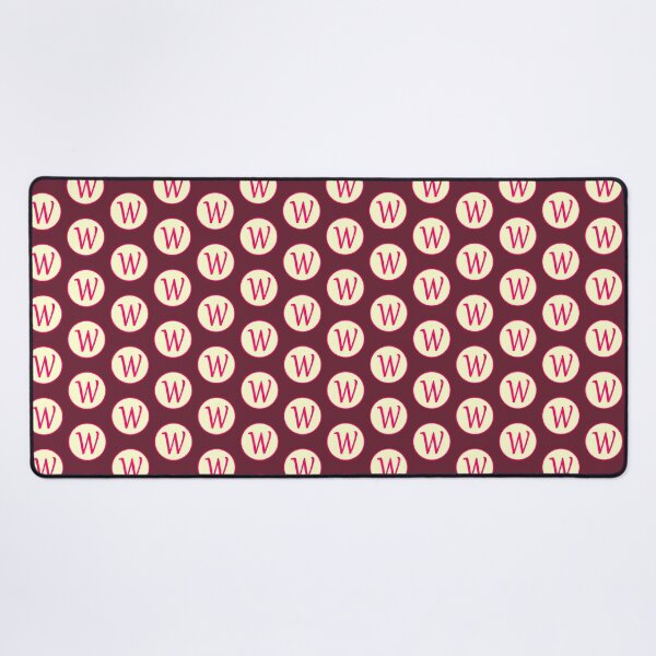 Item preview, Pink Alphabet Letter W Circle designed and sold by Jeallan Designs.