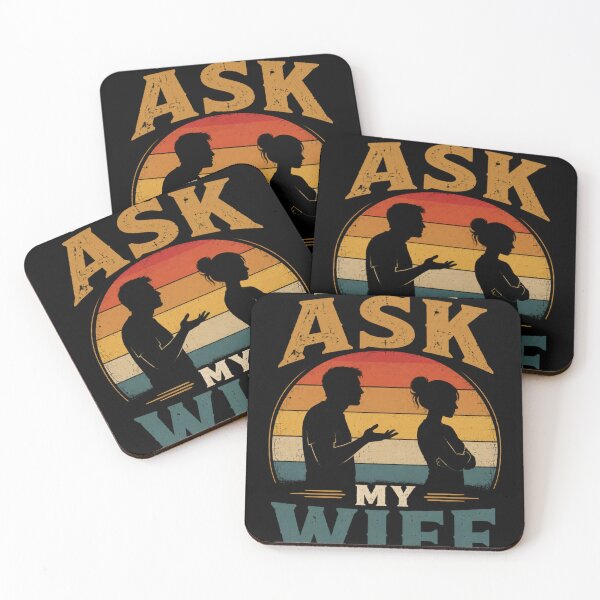 Item preview, let me ask my wife funny tshirt designed and sold by CRAZYpaterns.